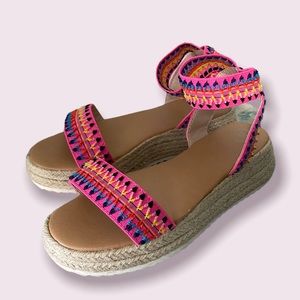 Wonder Nation Girls Sandals Size 1